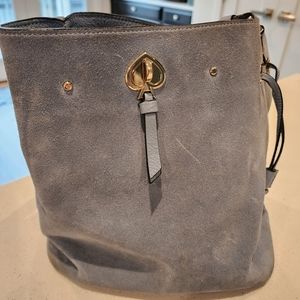 Kate Spade blue suede purse